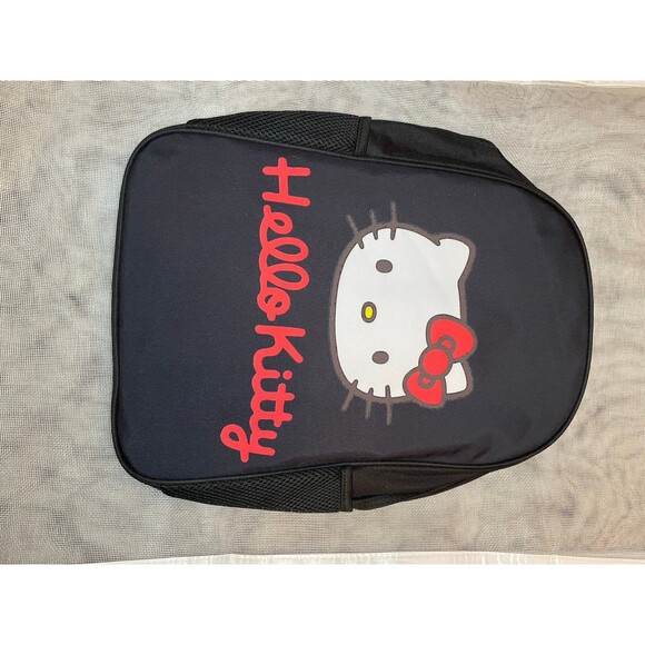 Brand New Hello Kitty Backpack Size Large/laptop bag in black. - Picture 9 of 11